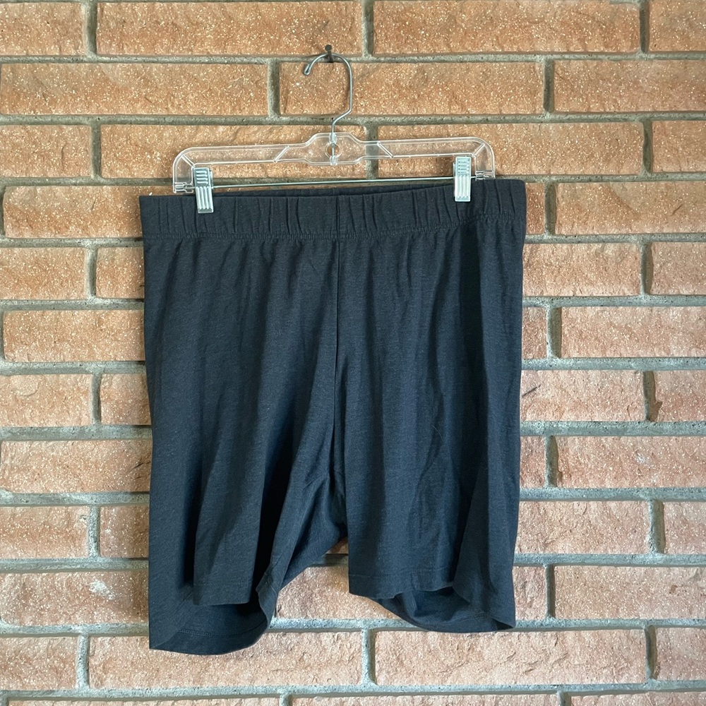 Old Navy Charcoal Elastic Waist Shorts